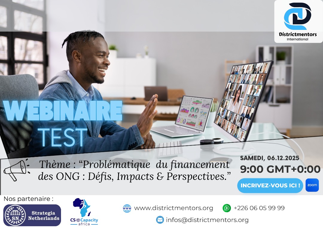 NGO Financing Webinar Recording